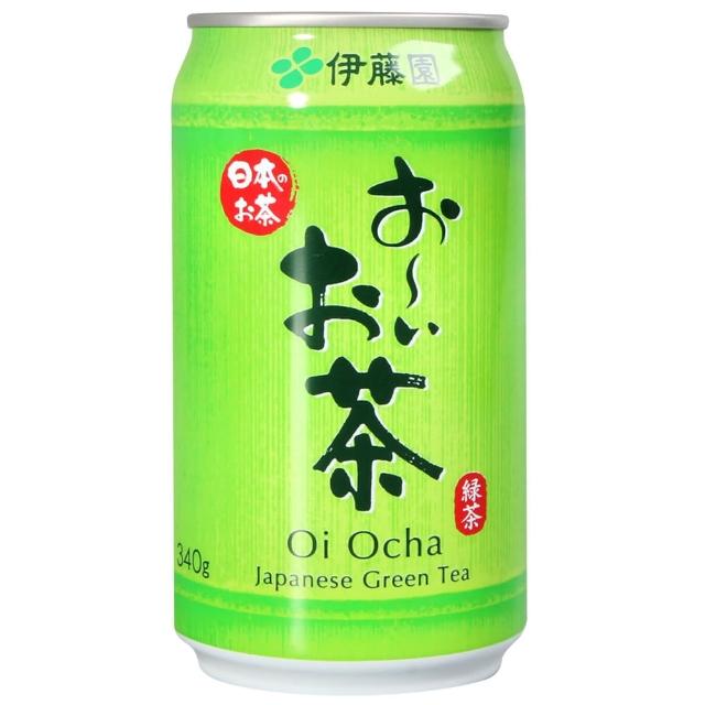 【伊藤園】綠茶340-易開罐(3富邦電視購物40ml) 