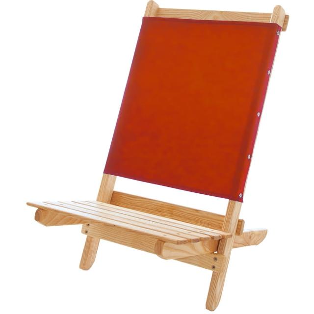 【Blue Ridge Chair Works】短momo東森版戶外折疊椅(紅)