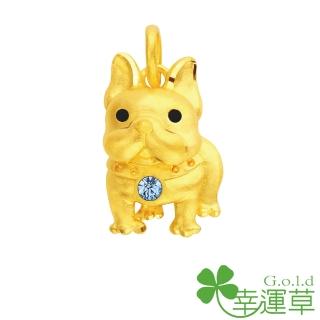 【幸運草clover gold】古德曼 水晶+黃金墜