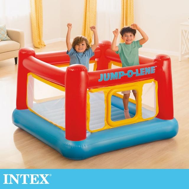 【真心勸敗】MOMO購物網【INTEX】跳跳床-擂台 JUMP-O-LENE(寬174cm)哪裡買momo購物內衣