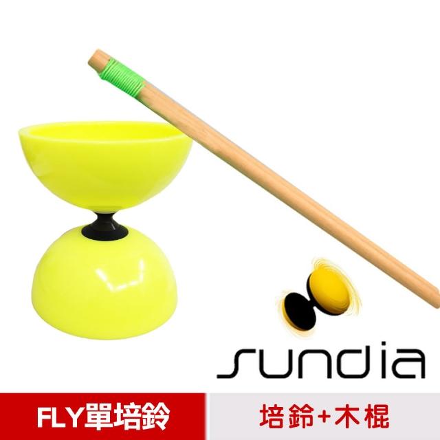 【開箱心得分享】MOMO購物網【三鈴SUNDIA】台灣製造FLY長軸培鈴扯鈴-附木棍、扯鈴專用繩(黃色)心得富邦m0m0