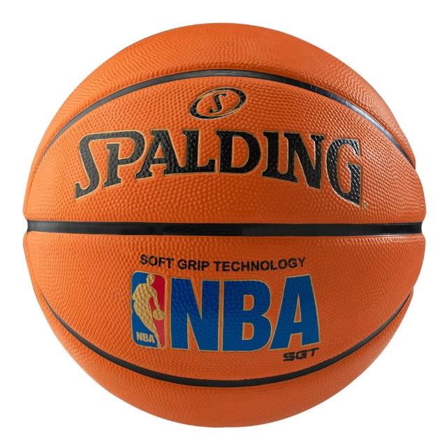 【好物分享】MOMO購物網【SPALDING】斯伯丁 SGT 深溝柔軟膠 NBA 籃球 7號(經典橘)哪裡買momo百貨公司