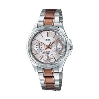 【CASIO 卡西歐】日系經典-氣質指針型淑女錶(LTP-2088RG)