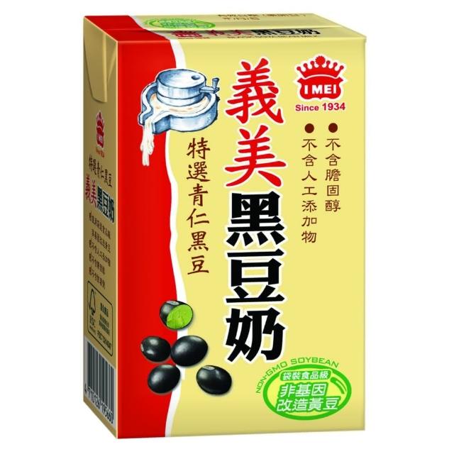 【義美】黑豆奶(250ml/2momo 1台4入/箱) 