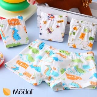 【Lolo squirrel】胖胖熊恐龍蛙-男童內褲-3入裝(100-130cm)