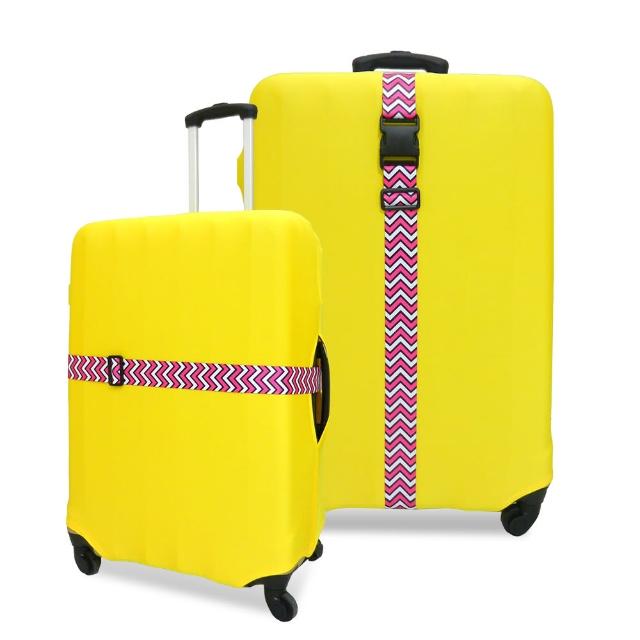 【真心勸敗】MOMO購物網【JIDA】格紋行李箱束帶(2色)效果momo網路客服