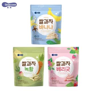 【韓國 BEBECOOK】智慧媽媽米棒-3包入(喜歡的口味自己搭)