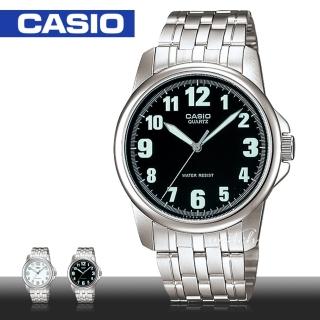 【CASIO 卡西歐】防水_不鏽鋼錶帶_礦物玻璃_男錶(MTP-1216A)