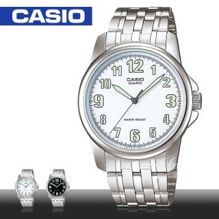 【CASIO 卡西歐】防水_不鏽鋼錶帶_礦物玻璃_男錶(MTP-1216A)