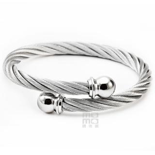 【夏利豪CHARRIOL】夏利豪經典鋼索手環(04-101-1216-0 S / M)