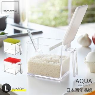 【YAMAZAKI】AQUA調味料盒-L(白)