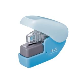 【普樂士PLUS】無針釘書機SL-104NB/藍色