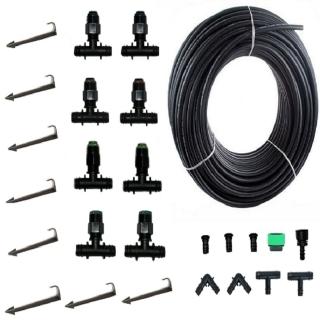 【灑水達人】16mm PE管10公尺大面積微霧套裝組合