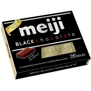 【明治】代可可脂黑巧克力盒裝-26枚(120g)