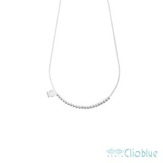 【Clio Blue】珍珠小魚項鍊(法國巴黎品牌/925純銀)