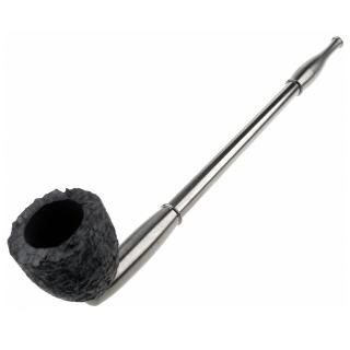 【柘製作所】日本進口-黑船煙管(石楠木黑噴砂款)