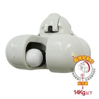 【雙手萬能】吸盤式拖把工具夾(拖把架 拖把夾)