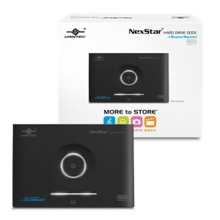 【凡達克超高速傳輸方塊】2.5吋/3.5吋SATA I/II/III 硬碟至超高速USB3.0硬碟外接座(NST-D306S3-BK)