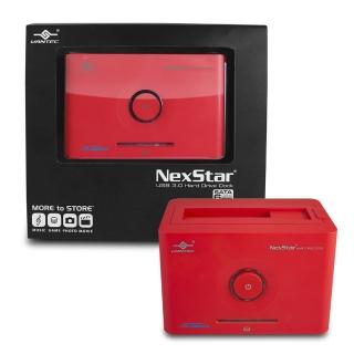 【凡達克超高速傳輸方塊】台灣製造2.5吋/3.5吋SATA I/II/III 硬碟至超高速USB3.0硬碟外接座(NST-D306S3-RD)