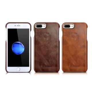 【ICARER】復古油蠟 iPhone 7 4.7 金屬戰士 手工真皮保護套(IPHONE 7 4.7 專用)