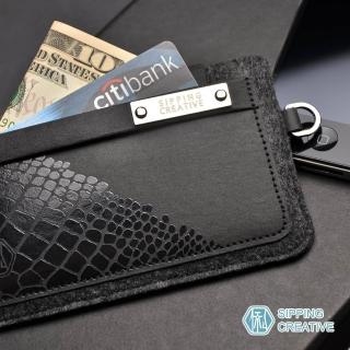 【俬品創意】設計款紙革鱷魚紋iPhone5保護套(適用5/SE)