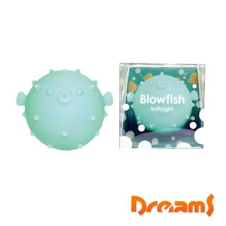 【Dreams】元氣河豚LED泡澡氣氛燈 薄荷綠