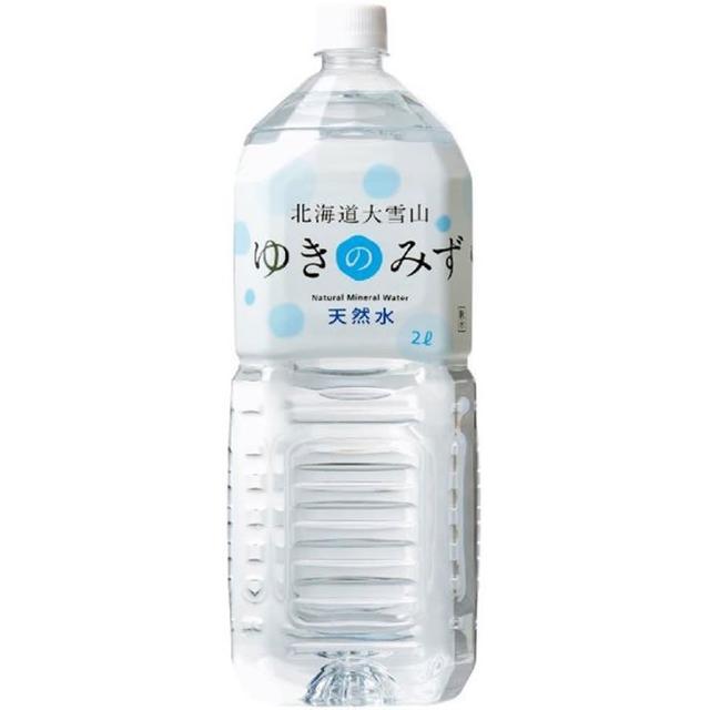 【北海道大雪山】天然礦泉水(2000ml momo客服電話x 6入) 