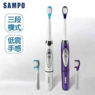 【SAMPO聲寶】智能三段式音波牙刷(共附刷頭2入)