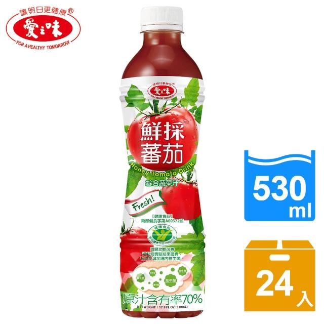 【愛之味】鮮採番momo購物 假貨茄汁﹝SFN升級配方﹞(530ml*48入) 