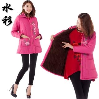 【水衫】緞面鋪棉保暖外套(C09-33)