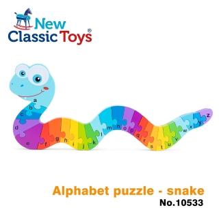 【荷蘭New Classic Toys】幼兒字母學習拼圖-蛇寶寶(10533)