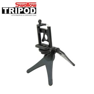 【Swallow】扁平桌上型腳架(附調整型手機夾)