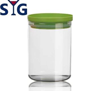 【SYG】刻度耐熱玻璃儲物罐(800cc)