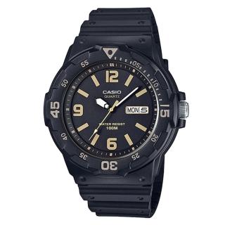 【CASIO】潛水風DIVER LOOK系列錶(MRW-200H-1B3)