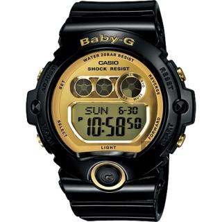 【CASIO】卡西歐 Baby-G 經典率性運動錶-黑(BG-6901-1DR)