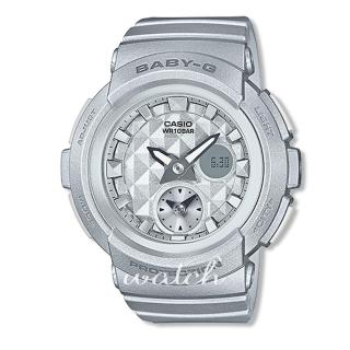 【CASIO卡西歐BABY-G系列】甜美個性_鉚釘設計_耐衝擊構造_防水_女錶(BGA-195)