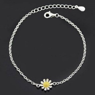 【米蘭精品】手鍊流行銀飾品(獨特經典時尚太陽花風格母親節生日情人節禮物73z15)