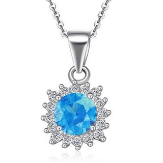 【米蘭精品】項鍊流行銀飾品(典雅頂級奢華母親節生日情人節禮物73v98)