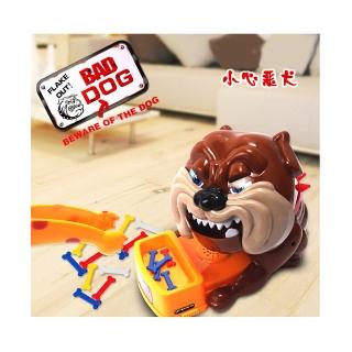 【17mall】家有惡犬夾骨頭偷骨頭桌遊遊戲機(小心惡犬-顏色隨機)