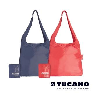 【TUCANO】Compatto超輕量折疊收納簡便購物袋