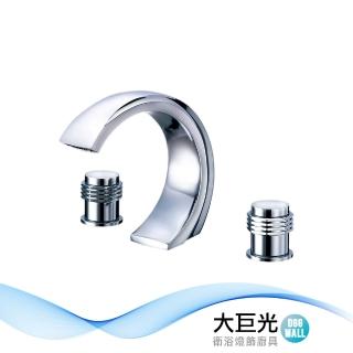 【大巨光】浴用檯面雙槍水龍頭_3件式(TAP-112017)