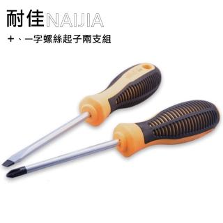 【NAIJIA】強力防滑螺絲起子兩支組