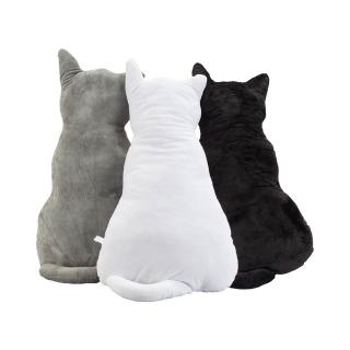 70CM 療癒系背影貓咪抱枕靠墊(3款任選)