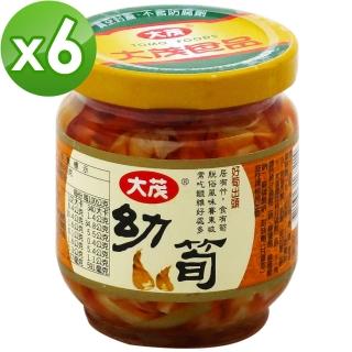 【大茂】幼筍-玻璃瓶170gX6入