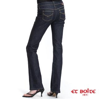 【ET BOiTE 箱子】彈性靴型褲