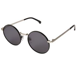 【KOMONO】太陽眼鏡 Crafted Lennon 鑑賞家藍儂系列(銀黑)