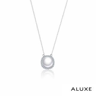 【A-LUXE 亞立詩】寵愛系列 18K鑽石AKOYA珍珠項鍊