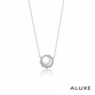 【A-LUXE 亞立詩】寵愛系列 18K鑽石AKOYA珍珠項鍊