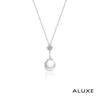 【A-LUXE 亞立詩】寵愛系列 18K鑽石AKOYA珍珠項鍊