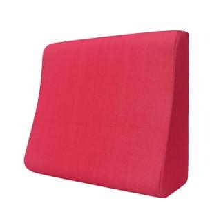 【Prodigy波特鉅】〈L款〉涼感防蚊桃紅舒足枕(素色抬腿枕足枕_透氣腿酸抬腿枕可腰靠_母親節慶媽媽長輩送禮)